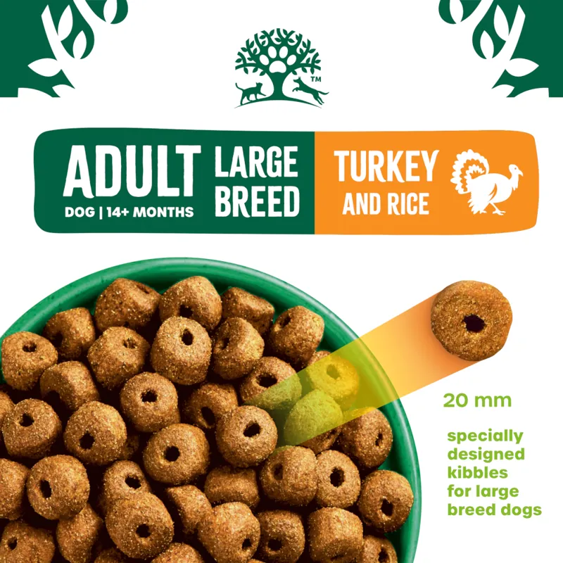 James Wellbeloved Dog Adult Large Breed Turkey 15kg-1